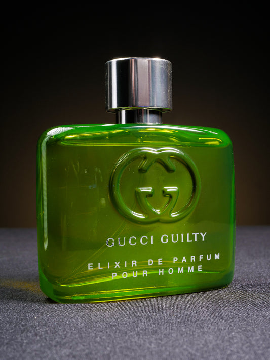 Gucci Guilty "Elixir" De Parfum Pour Homme Sample Only NOT Full Bottle