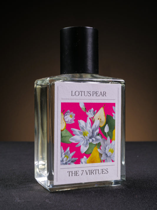 The 7 Virtues "Lotus Pear" Sample Only NOT Full Bottle
